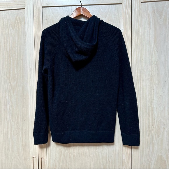 Everlane Waffle Knit Cashmere Full Zip Hoodie M - Picture 2 of 4